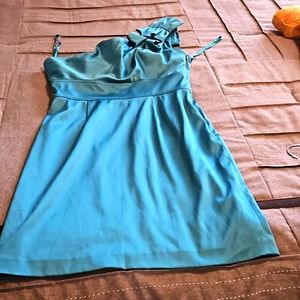 The Limited Event One-Shoulder Teal Ladies Sz10 NWOT